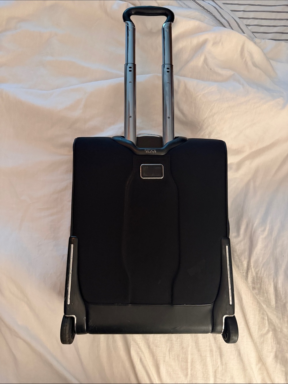 Tumi Black Travel Briefcase with Front Zip Pockets - Picture 5 of 12